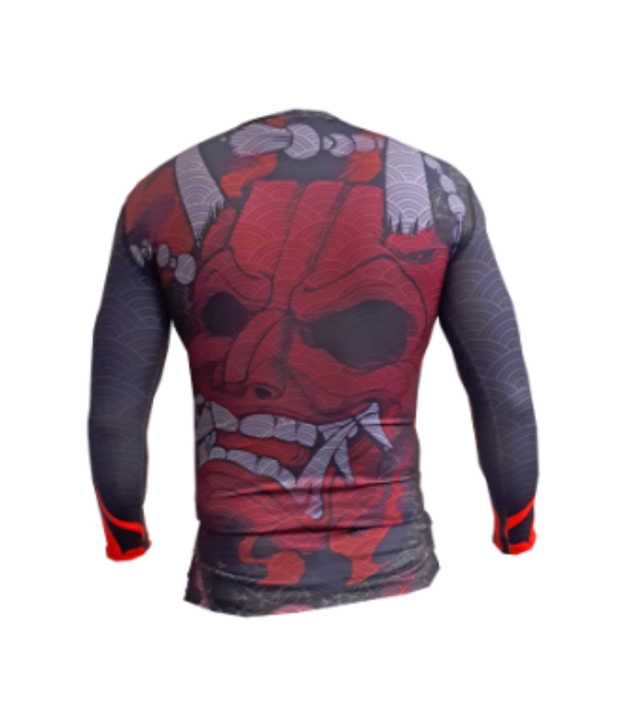 Rashguard S1 m/larga Evil espalda