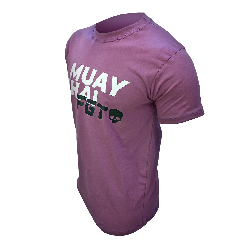 Remera Muay Thai FGT (color violeta)