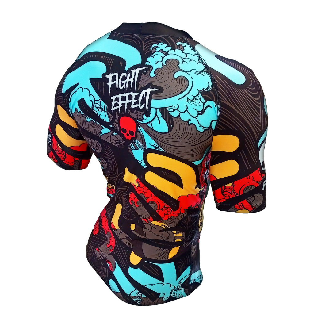 Rashguard ranglan m/corta Okami 