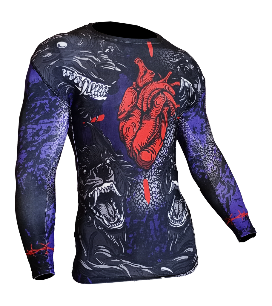 Rashguard S1 m/corta Wild Heart
