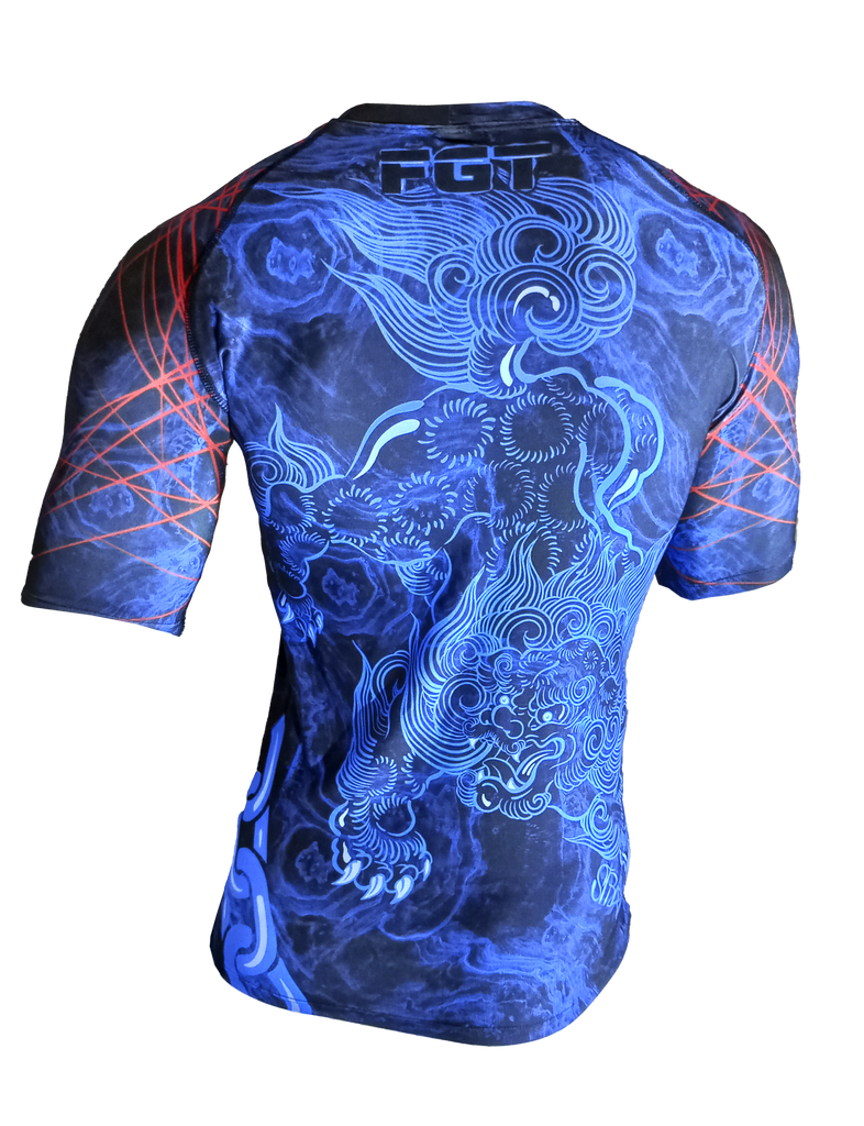 Rashguard ranglan m/corta Fu Lion