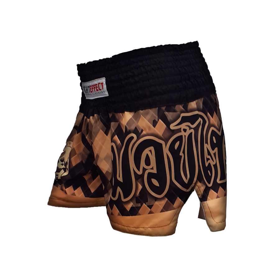 Short Muay Thai Cobra Skin lado izquierdo