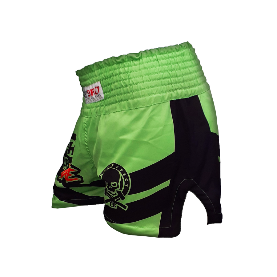 Short Muay Thai Neon lado izquierdo