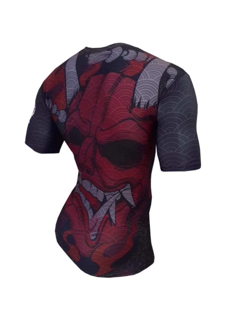 Rashguard S1 m/corta Evil 3-4