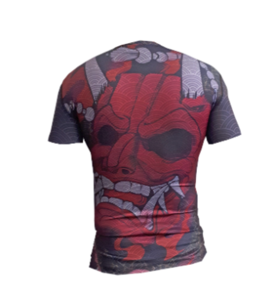 Rashguard S1 m/corta Evil espalda