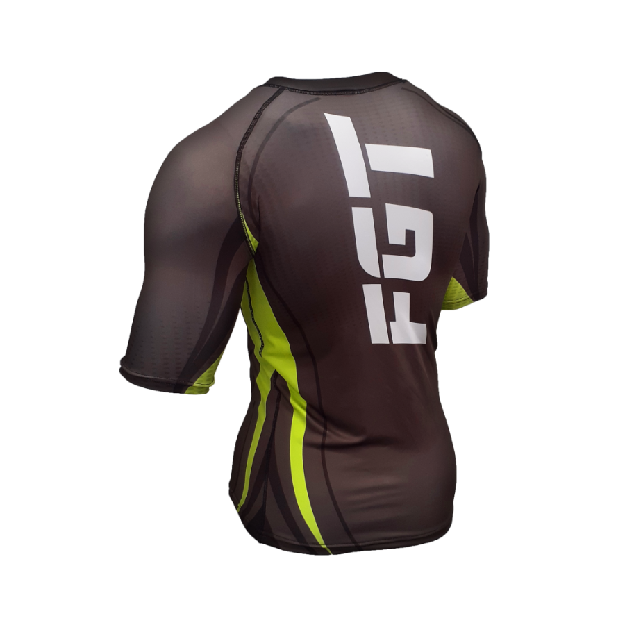 Rashguard ranglan m/corta Neon Fit 3-4