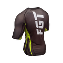 Rashguard ranglan m/corta Neon Fit 3-4