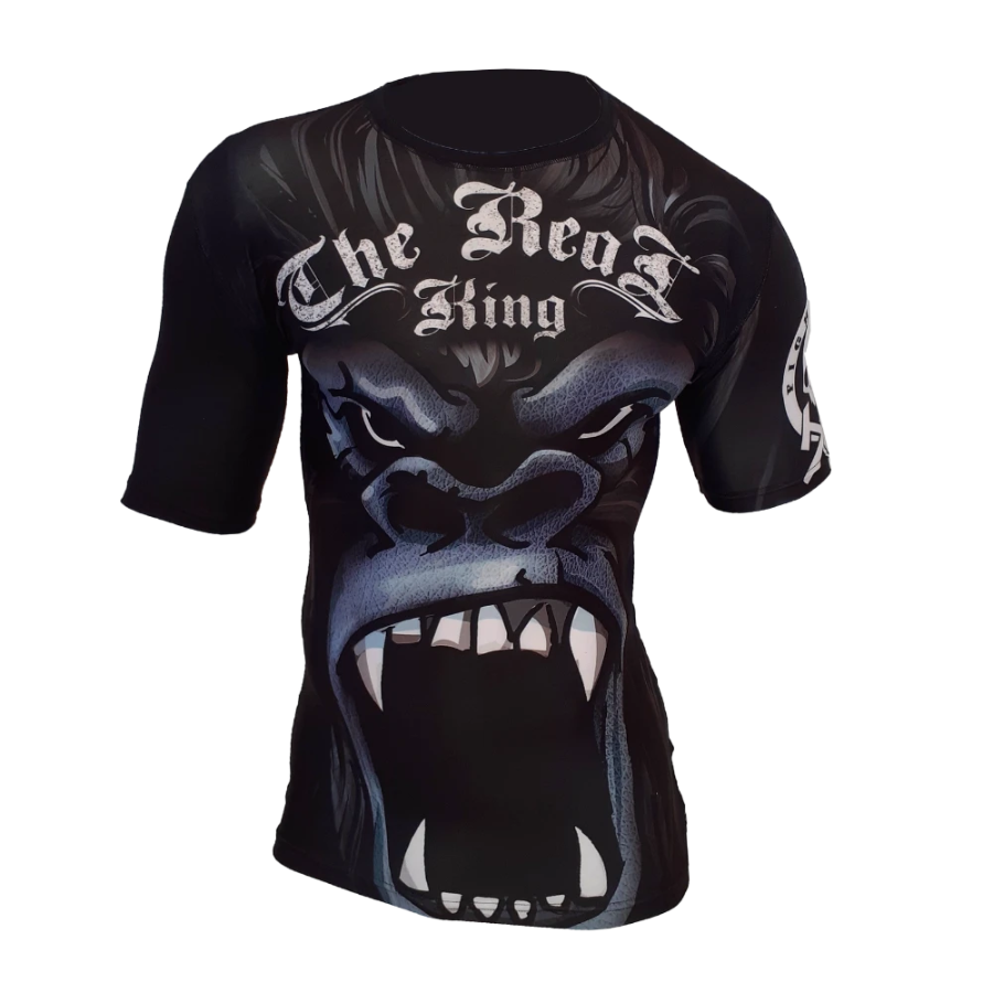 Rashguard S1 m/corta The Real King (PREMIUM)