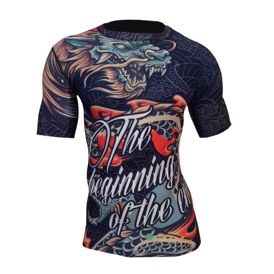 [FGT-RA001-UNI_S] Rashguard S1 Corta Drago (S)