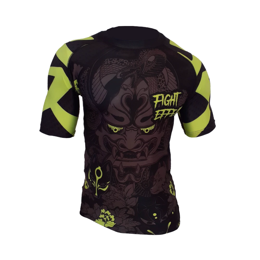 Rashguard ranglan m/corta kitsune