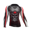 Rashguard ranglan larga Spartan Skull
