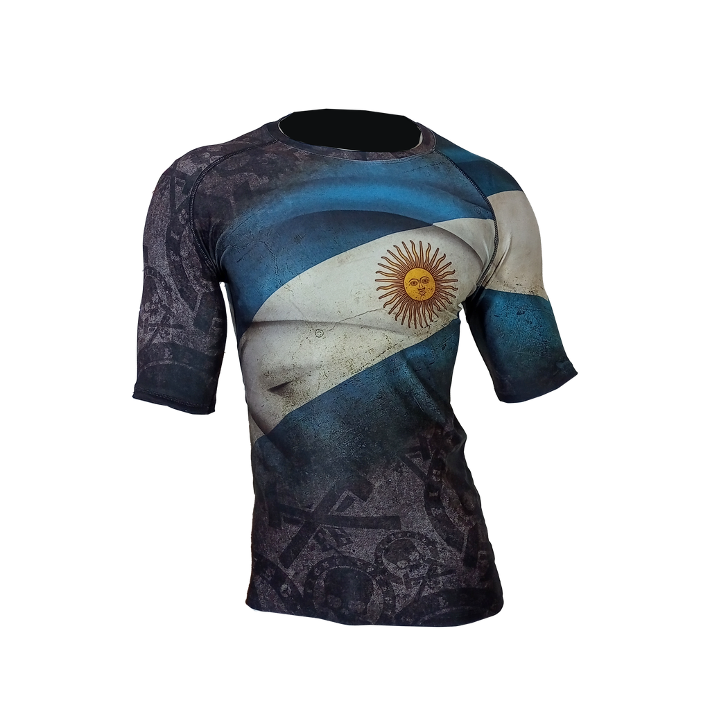 Rashguard ranglan m/corta Argentina