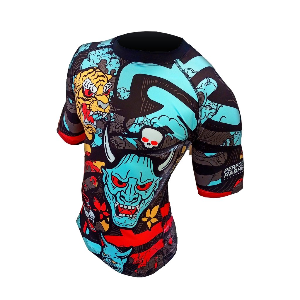 Rashguard ranglan m/corta Okami 