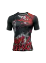 Rashguard ranglan m/corta Spider (telaraña roja)