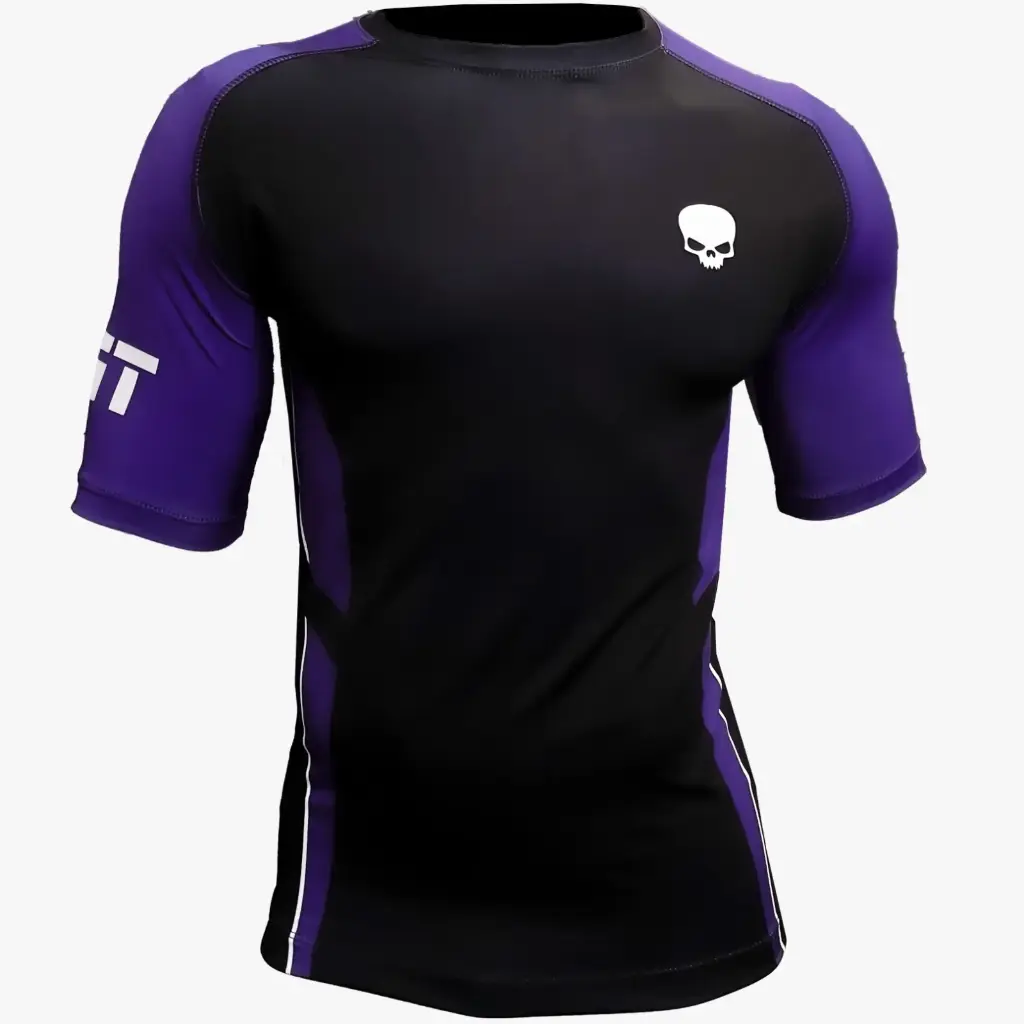 Rashguard ranglan Faixa Violeta