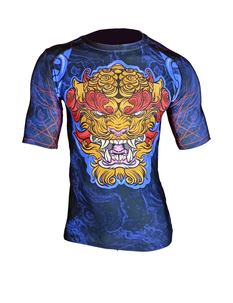 Rashguard ranglan m/corta Fu Lion