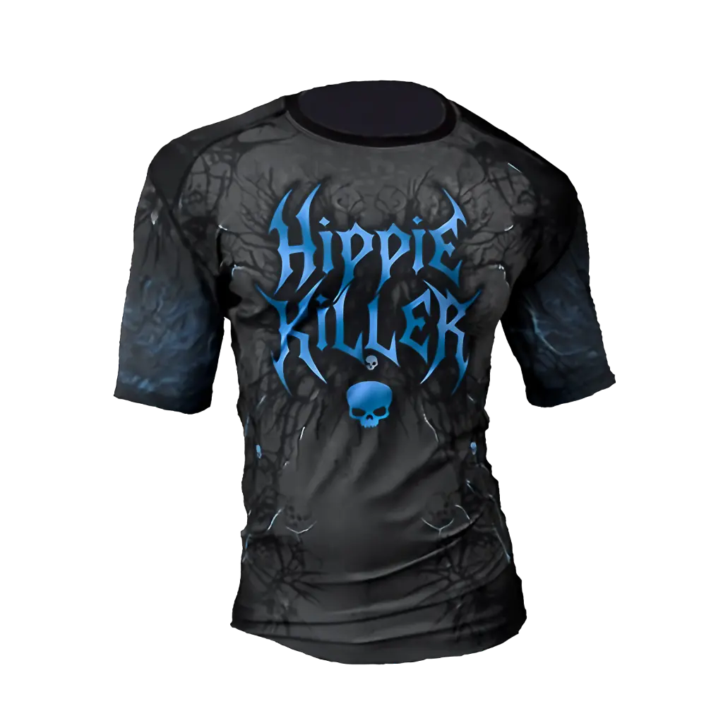 NO USAR!!! Rashguard ranglan m/corta Hippy Killer