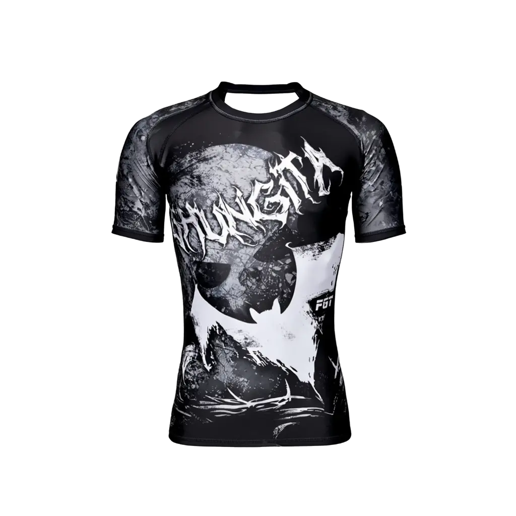 NO USAR!!! Rashguard ranglan m/corta Shungita (murcielago)