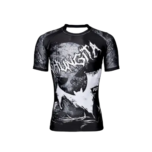 Rashguard ranglan m/corta Shungita (murcielago)