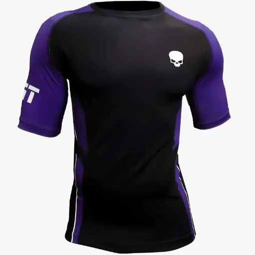 Rashguard ranglan Faixa Violeta