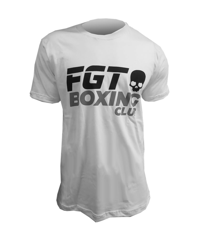 Remera Boxing Club (color blanco)