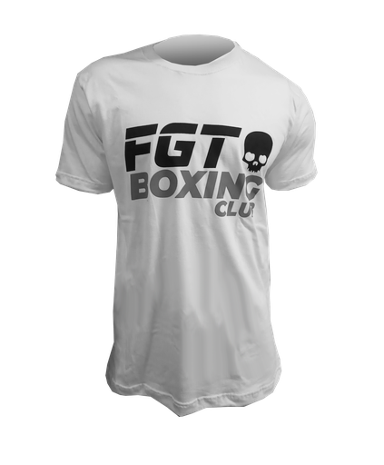Remera Boxing Club (color blanco)