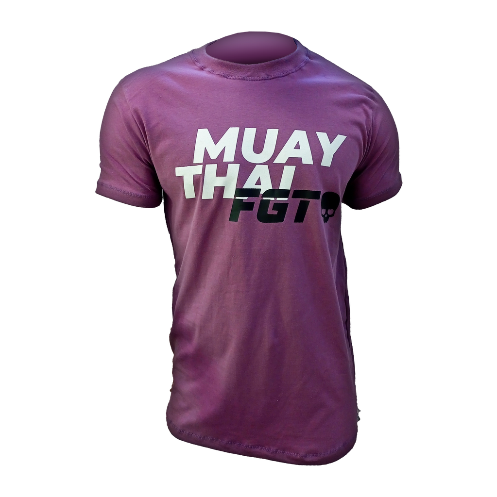 Remera Muay Thai FGT (color violeta)