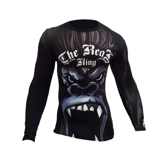 Rashguard S1 m/larga The Real King (PREMIUM)