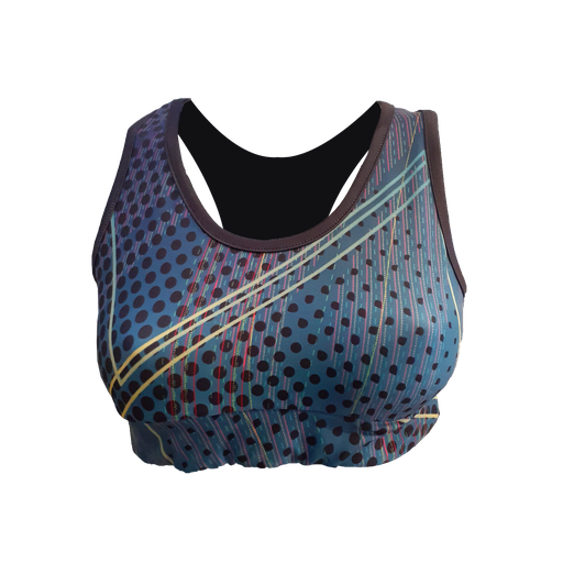 Top mujer deportivo Azul